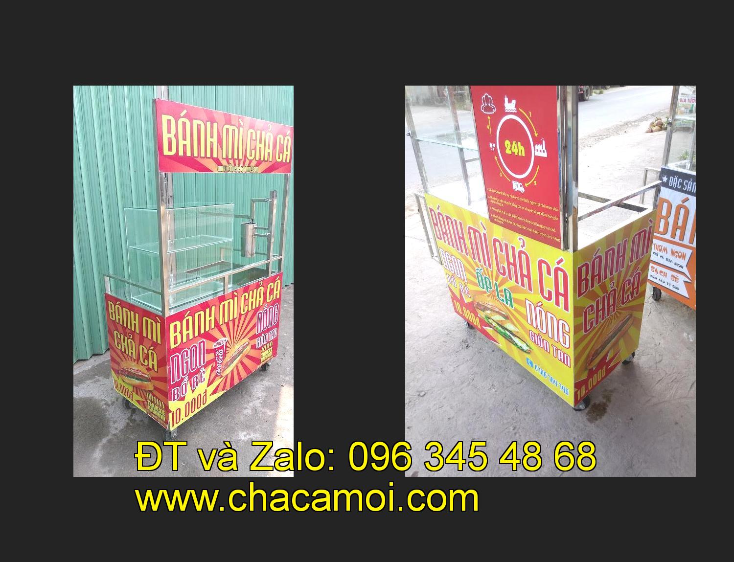 Bán xe bánh mì chả cá tại tỉnh Hà Nội