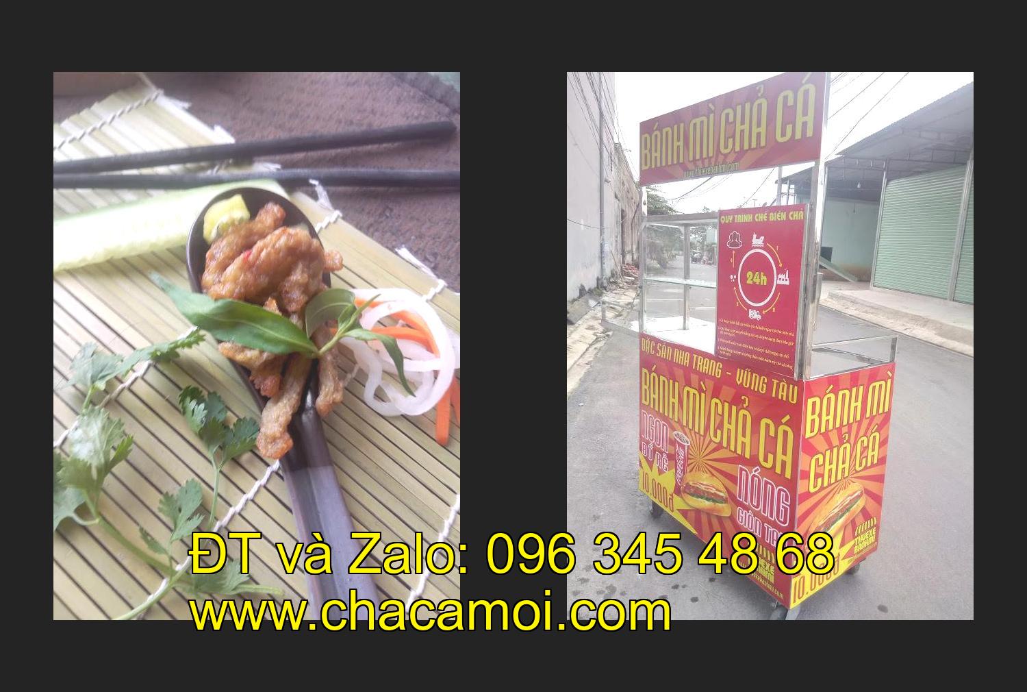 chả cá bán bánh mì tại tỉnh Kon Tum