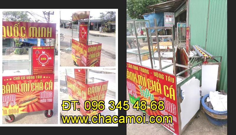 xe bánh mì chả cá giá rẻ tại tỉnh Bạc Liêu