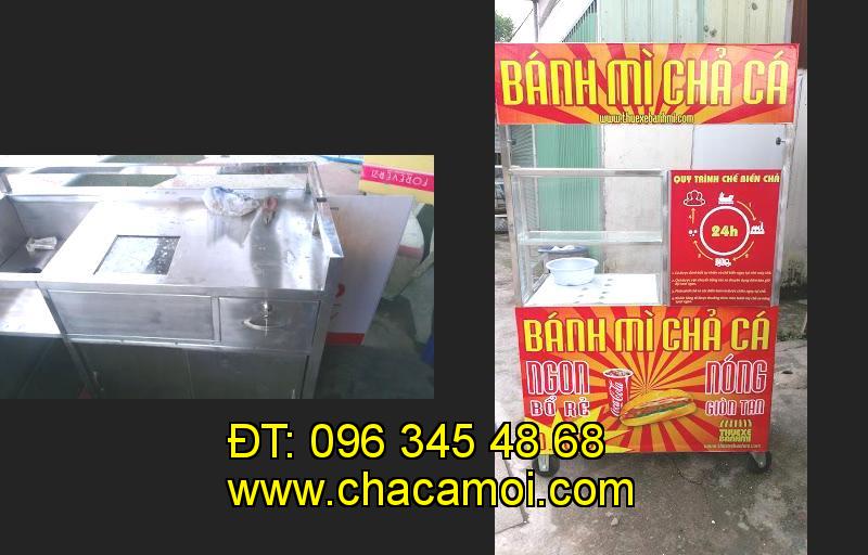 xe bánh mì chả cá giá rẻ tại tỉnh Bến Tre