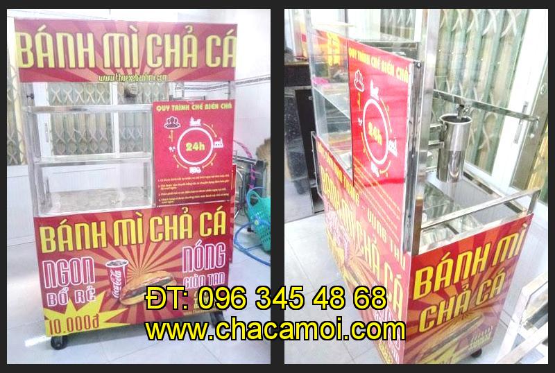 xe bánh mì chả cá giá rẻ tại tỉnh Sóc Trăng