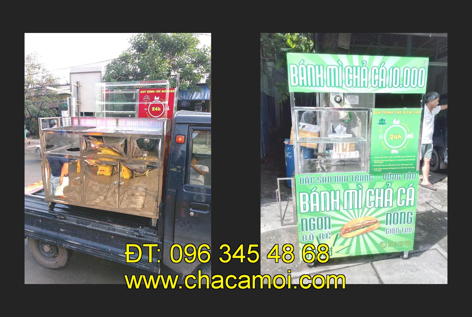 xe bánh mì chả cá giá rẻ tại tỉnh Đắk Lắk