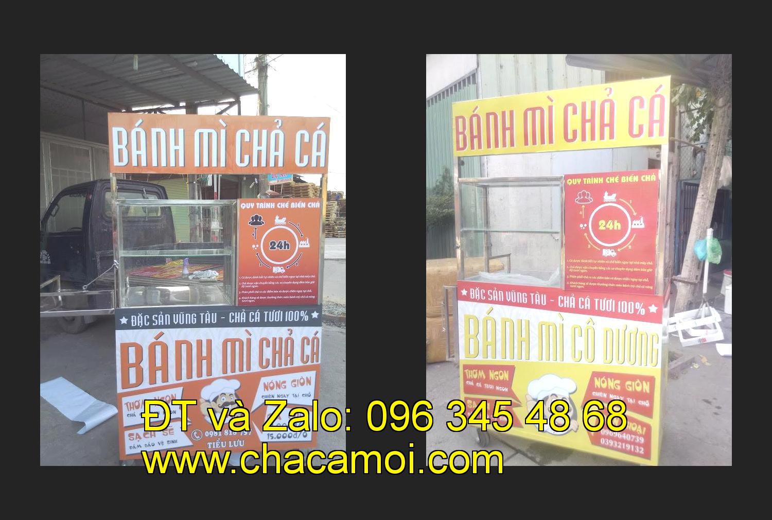 xe bánh mì chả cá giá rẻ tại tỉnh Hà Nội