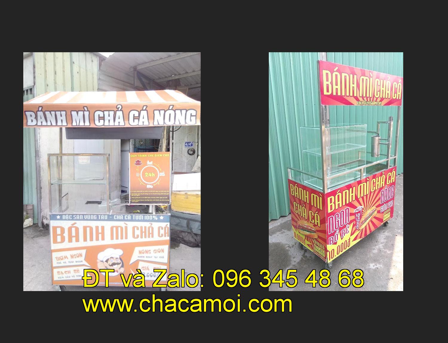 xe bánh mì chả cá giá rẻ tại tỉnh Hà Nội